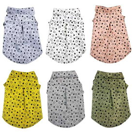 ペット シャツ 犬用 女の子 男の子 夏服 ビーチシャツ 薄手 通気性 アロハシャツ 小型犬 テディ ビションフリーゼ おしゃれ