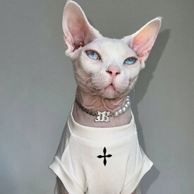 ペット 服 猫用 袖なし クールウェア 女の子 男の子 タンク トップ 薄手 通気性 伸縮性 部屋着 抜け毛防止 オールシーズン