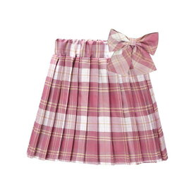 プリーツスカート キッズ 女の子 ミニスカート チェック柄 JK 制服風 ハイウエスト 着痩せ かわいい 通学 通園 お出かけ 発表会 春 夏 ブルー レッド ピンク 110 120 130 140 150 160