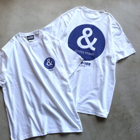 CHARGER COFFEE STAND Tシャツ チャージャーコーヒースタンド オリジナル サークル ロゴ Tシャツ CIRCLE LOGO S/S TEE ホワイト WHITE 2022春夏新作