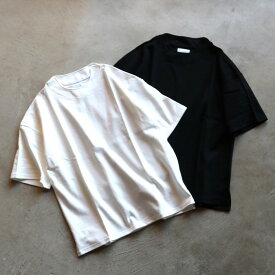 CHARGER トップス チャージャー モックネック Tシャツ Mock neck D/S S/S Tee ブラック/ホワイト Black/White 2色展開 2024春夏新作