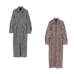 �������� CLANE ���K���i �N���l �A�b�v �|�P�b�g �`�F�b�N �V���c �����s�[�X UP POCKET CHECK SH ONEPIECE ���b�h/�u���b�N 2�F�W�J 2026�t�ĐV��