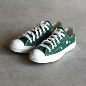 Ro[X CONVERSE ALL STAR I[X^[ t[ hJ [Jbg ALL STAR FLW OX tHXgO[ FORESTGREEN 2025tĐV
