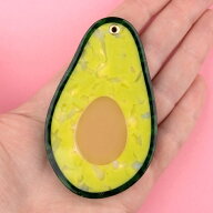 【春夏限定の特別な紙バッグでお届け】ククシュゼット 正規商品 手鏡 コンパクト ミラー スライド式 野菜…