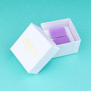 yʔ 3,980~ȏ zNNV[bg Ki sAX 2 p g Ԃ tX Coucou Suzette ` CO Rectangle Earrings p[v Purple