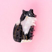楽天市場】ヘアクリップ 猫の通販