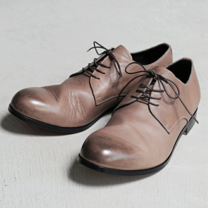 楽天市場】PADRONE パドローネ DERBY PLAIN TOE SHOES ダービー 
