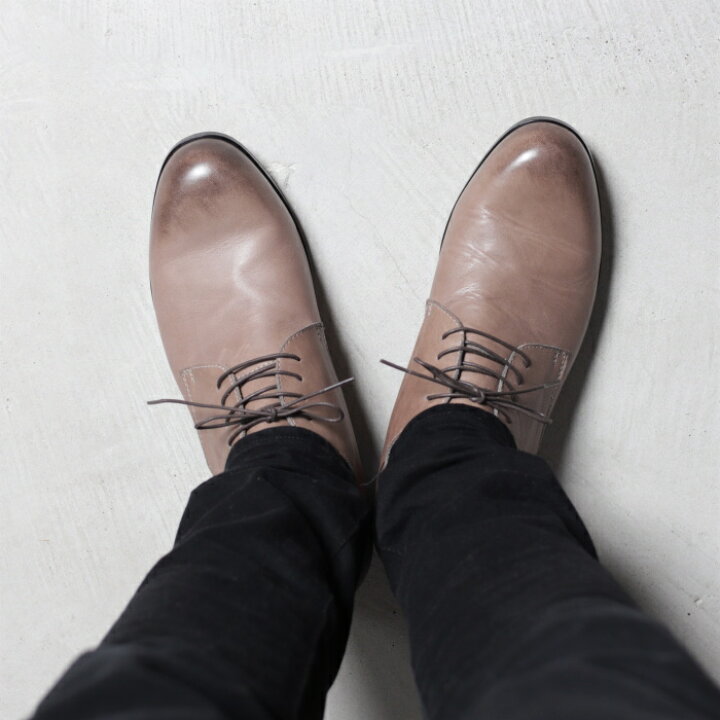 楽天市場】PADRONE パドローネ DERBY PLAIN TOE SHOES ダービー 