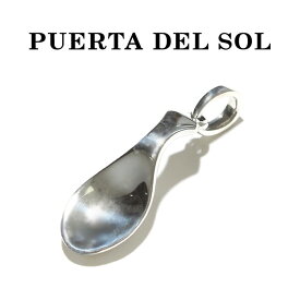 PUERTA DEL SOL プエルタデルソル ベビーギフト 出産祝い A Spoon Pendant スプーン ペンダント SILVER シルバー お名前・生年月日 刻印無料