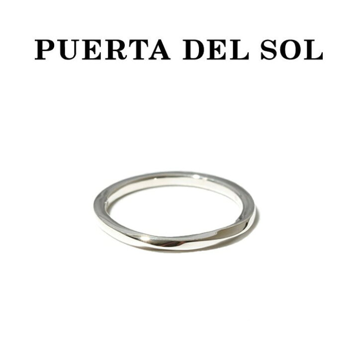 楽天市場】PUERTA DEL SOL プエルタデルソル Mobius Strip Narrow Ring 