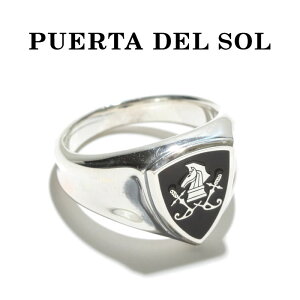 PUERTA DEL SOL �v�G���^�f���\�� Chess Knight Large Emblem Ring �`�F�X�i�C�g ���[�W �G���u���� �����O SILVER �V���o�[
