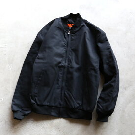 REDKAP アウター【新品 正規品】 レッドキャップ ワークジャケット MA-1 ジップ アップ ブルゾン ZIP BLOUSON ブラック BLACK