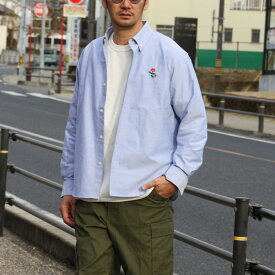 サノバチーズ シャツ SON OF THE CHEESE オックス フォード シャツ OX Ford Shirt ブルー Blue 2024春夏新作