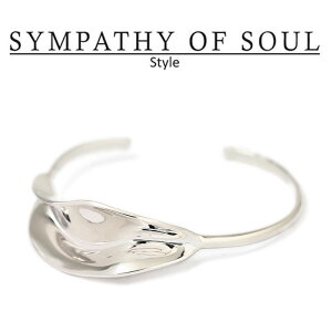 �V���p�V�[�I�u�\�E�� �X�^�C�� ���f�B�[�X SYMPATHY OF SOUL Style �t���b�^�[�o���O�� �V���o�[ Flutter Bangle SILVER�y���K���i �����ʔ́z