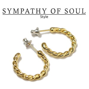 VpV[Iu\E X^C fB[X SYMPATHY OF SOUL Style cCXgsAX Vo[ S[hR[eBO Twist Pierce Gold PlatedyKi ʔ́z