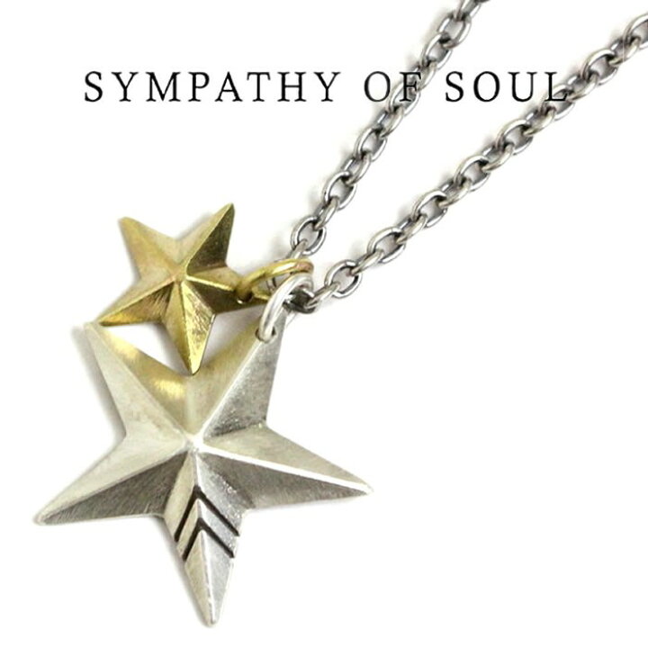楽天市場】シンパシーオブソウル ネックレス スター 星 SYMPATHY OF 