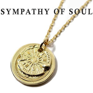 VpV[Iu\E lbNX S[h RC K18YG y_g z[v T ZbglbNX SYMPATHY OF SOUL B.C Coin Pendant Hope Sun Bless K18YG × Chain 1.3mm`F[yKi ʔ́z