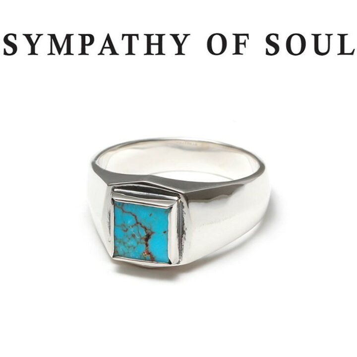 楽天市場】SYMPATHY OF SOUL シンパシーオブソウル Square Turquoise 