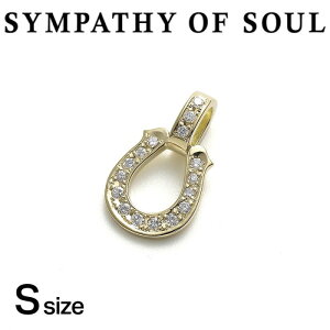VpV[Iu\E jZbNX y_g ySz X[ bNX z[XV[ y_g K18YG w/_Ch n Y fB[X SYMPATHY OF SOUL Small Lux Horseshoe Pendant K18Yellow Gold w