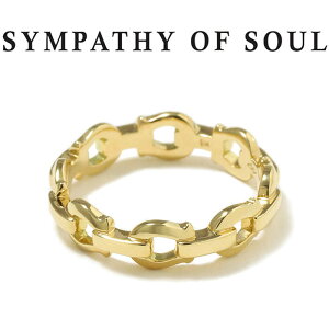 �V���p�V�[�I�u�\�E�� �����O �z�[�X�V���[�����N K18YG �����Y ���f�B�[�X SYMPATHY OF SOUL Horseshoe Link Ring K18Yellow Gold�y���K���i �����ʔ́z