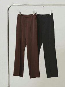 �y��s�\��z TODAYFUL ���K���i �p���c �g�D�f�C�t�� �s���^�b�N �X�g���[�g �g���E�U�[�Y Pintuck Straight Trousers �u���b�N/�`���R BLK/CHO 2�F�W�J ���K��舵���X 2026�H�~�V��