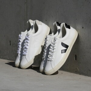 VEJA スニーカー ヴェジャ メンズ レディース レザー スニーカー Esplar Low/Esplar Low Logo ホワイト/ホワイト×ブラック 2色展開 2025秋冬新作