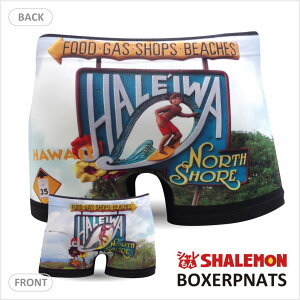 サーフィン パンツ ( ボクサーパンツ )( ハワイ ノースショア ) シームレス 立体成型 hawaii aloha しゃれもん