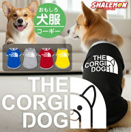 コーギー 犬服 犬T ドッグ Tシャツ 服 ( 犬用Tシャツ コーギー フェイス シャレわん ) 犬の服 ドッグウェ…