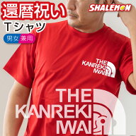 還暦祝い 男性 女性 父 母 Tシャツ ( 還暦 フェイス ) プレゼント kanrekiface おもしろ 赤 半袖 還暦tシ…