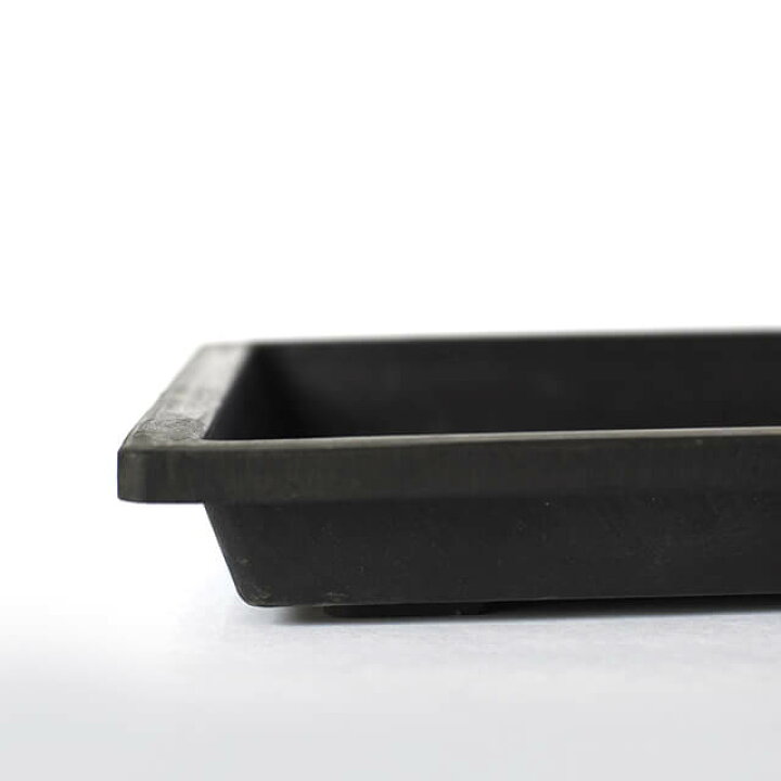 楽天市場】BLACK PLASTIC SAUCER【RECTANGLE 44】44cm ブラックポット 