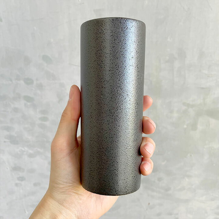 楽天市場】美濃焼 MIYABI【BLACK】FLOWER VASE:6.5cm×16cm 2.5号 