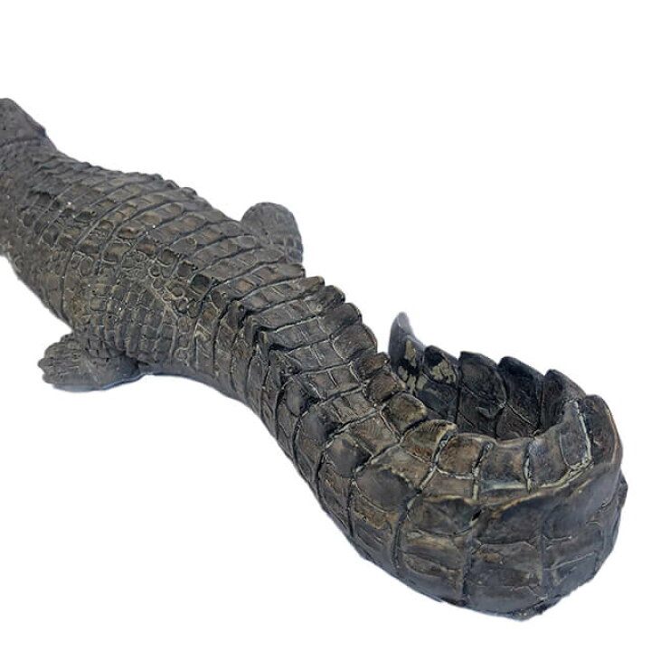楽天市場 オブジェ オーナメント クロコダイル 鰐 ワニ 動物 ガーデニング 置物 シンプル アニマル ビンテージ アンティーク 樹脂 グレー 飾り Shallow 楽天市場 オブジェ オーナメント クロコダイル 鰐 ワニ 動物 ガーデニング 置物 シンプル アニマル ビンテージ アンティーク 樹脂 グレー 飾り Shallow