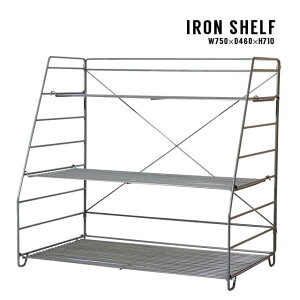 yIRON SHELFzgݗĎACAVFt K[fVFt I bV I[vbN Lv Cxg S X`[ fBXvC 75cm s46cm 70cm