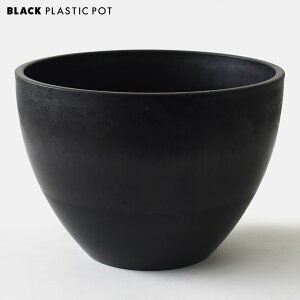 BLACK PLASTIC POT�yBOWL TYPE�z30cm×21cm �� �v���� 10�� �A�ؔ� �u���b�N�|�b�g �R�[�f�b�N�X ���� �{�E�� �ۂ� ���� ���� �V���v�� �O���[ �V���r�\ �v���X�`�b�N �C���_�X�g���A�� �� caudex marvista g