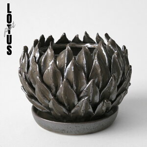 LOTUS POTyuY z14cm×H11cm  Aؔ 4 [^X BRONZE I 󂯎Mt   Ɠ ACh AKx  AG t  @ re[W AeB[N  C
