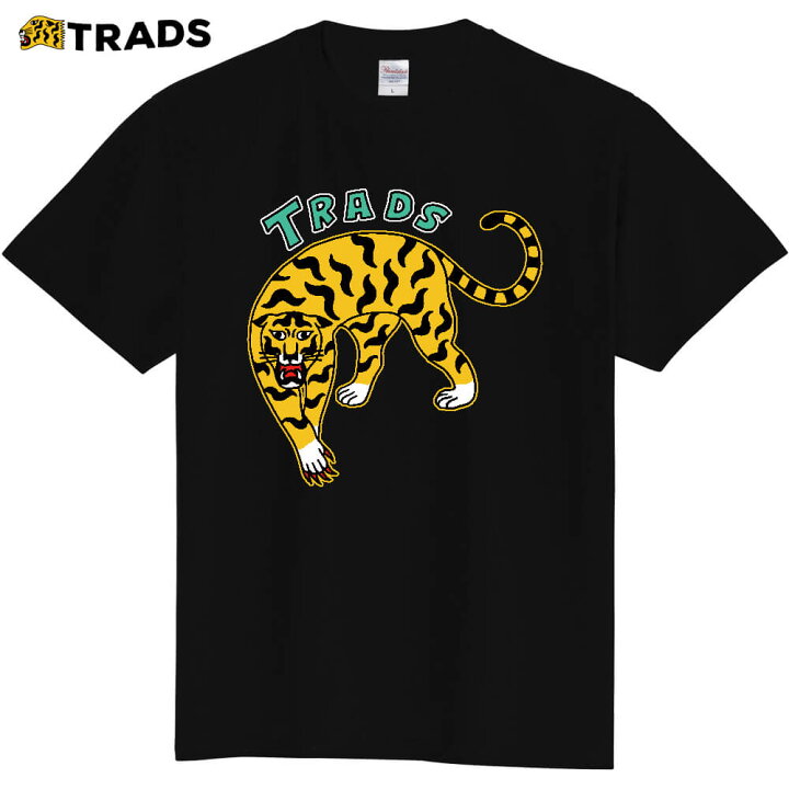 楽天市場】トラッズ タイガー TシャツTRADS Tiger TeeTee Tシャツ 半袖 