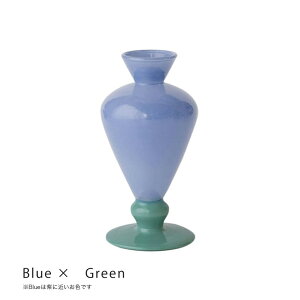 MINI VASE -TWO TONE series- ^amabro c[g ԕr t[x[X ֑} fBt[U[{g ~j  KX Ăth pt 6cm×12cm Jt y CeA IuWF k