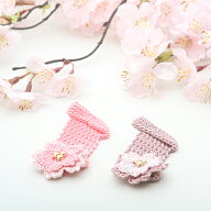 【サクラ咲ク】桜の指かけ【三味線・胡弓指掛け】