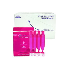 【9/4 20:00 〜 9/11 1:59 エントリーでP10倍】【10個セット】ミルボン グランドリンケージ 4× (9g×4本)　Milbon　艶髪　しっとりタイプ　サロンケア