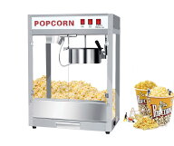 業務用ポップコーン製造機、大容量 保温機能、ポップコーンマシンワンボタン操作＆お手入れが簡単な映画…