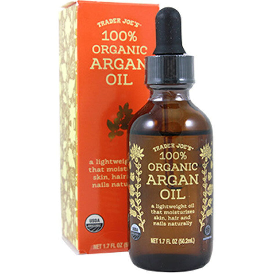  2個セット 100％オーガニック アルガンオイル 50.2ml トレーダージョーズ トレジョ100% Organic Argan Oil, 1.7 fl oz