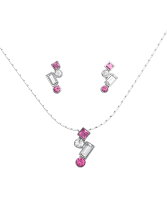 楽天市場】スワロフスキー ピアス ネックレス セット（ネックレス 
