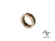 ■ブルガリ■BVLGARI B.zero1リング重量8.79g/L/K18PG/#55【新品仕上げ済】