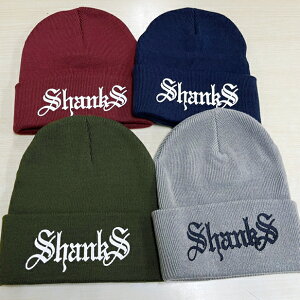 yzShanks Logo Knit Cap 2023/SjbgXSHANKSSVvɃfUCނobOIނp[J[IނTIނK[IނTVcI^CoIoXނIGMOIbNtB