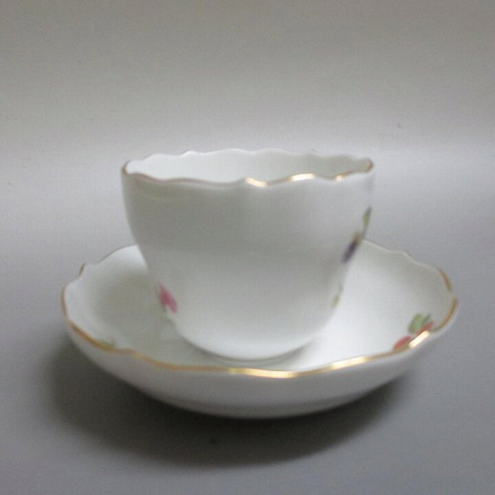 楽天市場】☆マイセン/Meissen フルーツと花 デミタスカップ＆ソーサー 