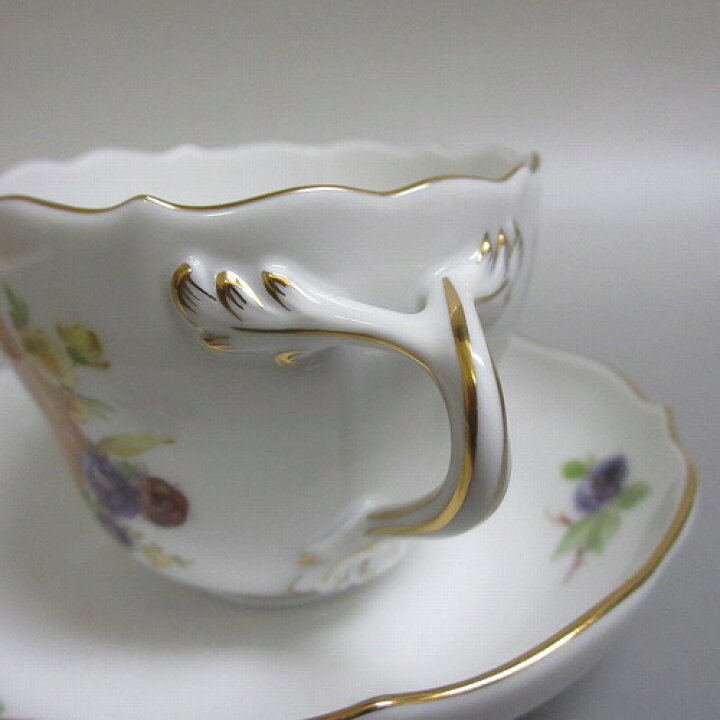 楽天市場】☆マイセン/Meissen フルーツと花 デミタスカップ＆ソーサー 