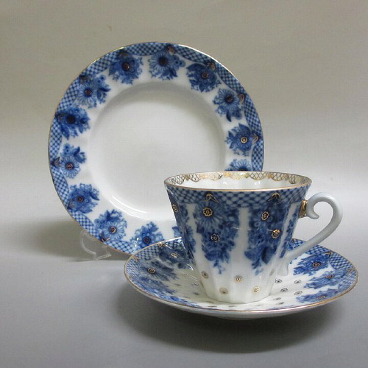 RICHARD GINORI/リチャードジノリ】カポディモンテホワイト カップ＆ソーサーセットのご紹介です！｜2022年10月27日｜リサイクルショップ  トレジャーファクトリー（トレファク）鶴川店 ロモノーソフ 石組みの橋 カップ&amp;ソーサー ケーキ皿 トリオ 2セット