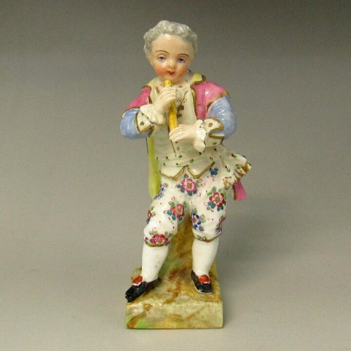 楽天市場】アンティーク☆マイセン/Meissen アンティーク『笛を吹く 