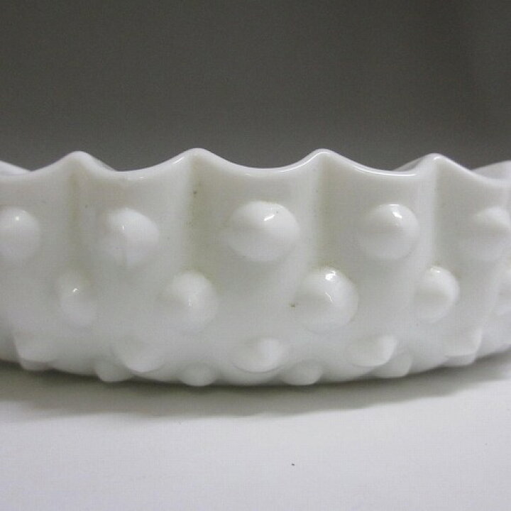 楽天市場】☆FENTON フェントン ホブネイル ミルクガラス 灰皿 