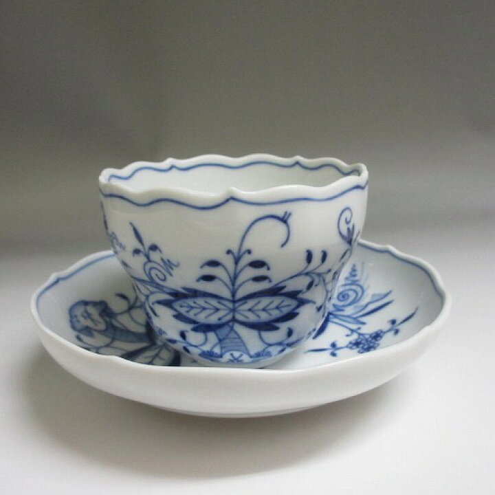 楽天市場】☆マイセン/Meissen ブルーオニオン カップ&ソーサー ティー  